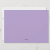 Gemusterte Mardi Gras Feiertagskarte (Rückseite)