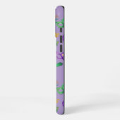 Gemusterte Mardi Gras iPhone Hülle (Linke Seite)