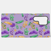 Gemusterte Mardi Gras Samsung Galaxy Hülle (Rückseite (Horizontal))