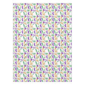 Gemusterte Mardi Gras Tischdecke (Vorderseite)