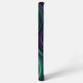 Gemusterte Mardi Gras Welle Samsung Galaxy Hülle (Linke Seite)