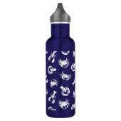 Gemusterte Meeresfrüchte und Hummer Edelstahlflasche (Links)