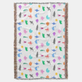 Gemusterte Meerestiere Decke (Vorderseite Vertikal)