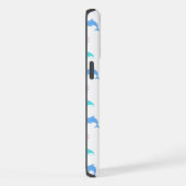 Gemusterte Meerestiere iPhone Hülle (Rechte Seite)