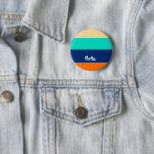 Gemusterte mehrfarbige Linien Button (Beispiel)