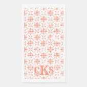 Gemusterte mexikanische Tile | Handtücher aus dem  Serviette (Vorderseite)