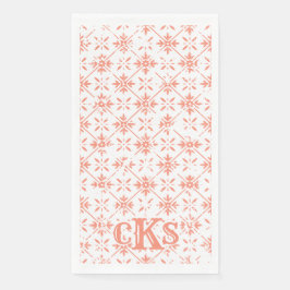 Gemusterte mexikanische Tile | Handtücher aus dem  Serviette