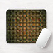 Gemusterte neutrale, bräunlich-karierte Kohlefaser Mousepad (Mit Mouse)