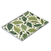 gemusterte Noten Notizblock (Linke Seite)