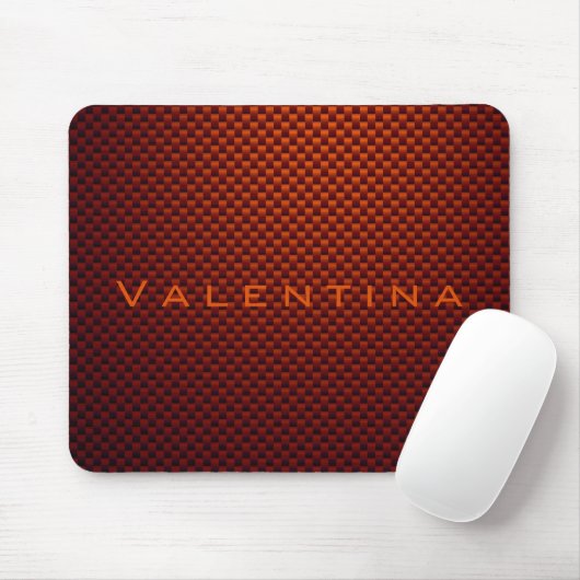 gemusterte Orangenfaser Mousepad (Mit Mouse)