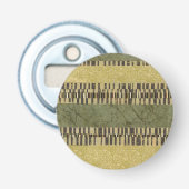 Gemusterte Panel-Malerei Flaschenöffner (Vorderseite)