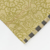 Gemusterte Panel-Malerei Fleecedecke (Ecke)