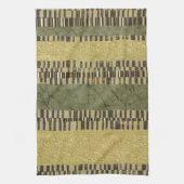 Gemusterte Panel-Malerei Handtuch (Vertikal)