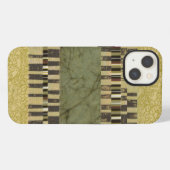 Gemusterte Panel-Malerei iPhone Hülle (Rückseite (Horizontal))