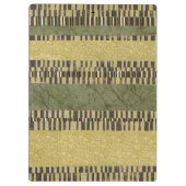 Gemusterte Panel-Malerei Klemmbrett (Rückseite)