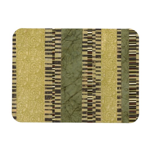 Gemusterte Panel-Malerei Magnet (Horizontal)