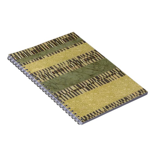 Gemusterte Panel-Malerei Notizblock (Rechte Seite)