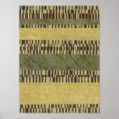 Gemusterte Panel-Malerei Poster (Vorne)