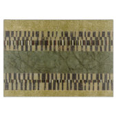 Gemusterte Panel-Malerei Schneidebrett (Vorderseite)