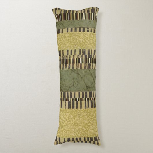 Gemusterte Panel-Malerei Seitenschläferkissen (Vorderseite Vertikal)