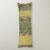 Gemusterte Panel-Malerei Seitenschläferkissen (Rückseite (Vertikal))