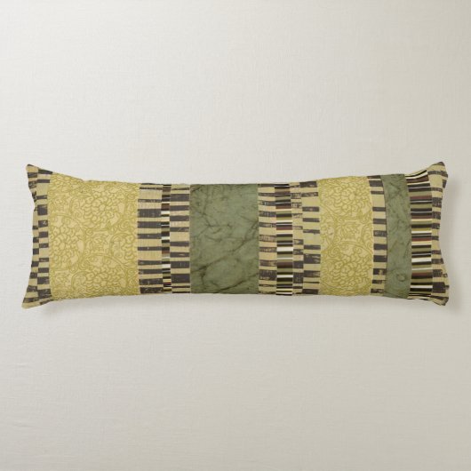 Gemusterte Panel-Malerei Seitenschläferkissen (Vorderseite)