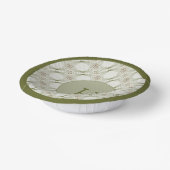 Gemusterte Papierschale Pappteller (Gewinkelt)