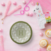 Gemusterte Papierschale Pappteller (Party)