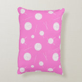 Gemusterte Pinselnähte und Garne Dekokissen (Rückseite(Vertikal))