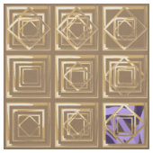Gemusterte Quadrate Stoff (Muster)
