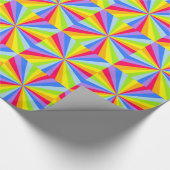 Gemusterte Rainbow-Verpackung Geschenkpapier (Ecke)