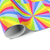 Gemusterte Rainbow-Verpackung Geschenkpapier (Rolleneckpunkt)