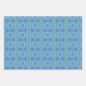 Gemusterte Regale oder Schublade Geschenkpapier Set (Vorderseite 3)