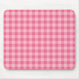 Gemusterte rosa, gürtelförmige Kohlenstofffaser Mousepad