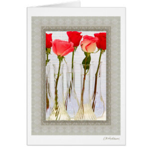 Gemusterte Rose (recht)