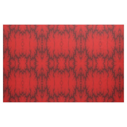 Gemusterte rote Blitze Stoff (Yard (91,4 cm))