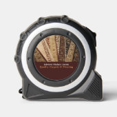 Gemusterte Rugs, Teppichschicht, Fitter Maßband (Vorderseite)