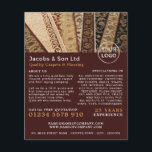 Gemusterte Rugs, Teppichschicht, Innenausstattung Flyer<br><div class="desc">Gemusterte Rugs,  Teppichschicht,  Flyer für die Innenwerbung durch den Visitenkarten-Store.</div>