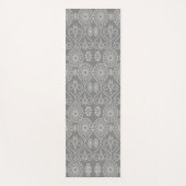 Gemusterte Samen aus graufaserigen Spinnstoffen Yogamatte (Vorderseite)