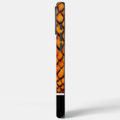 Gemusterte Schlangenfelle im Sonnenlicht Case-Mate iPhone Hülle (Rückseite / Links)