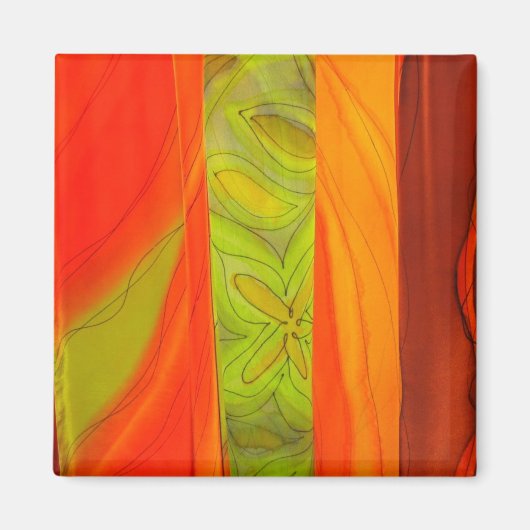 Gemusterte Schnitte Magnet (Vorne)