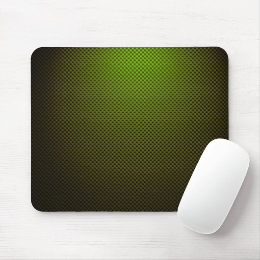 Gemusterte schwarze Kohlefaser Mousepad (Mit Mouse)