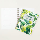 Gemusterte Seiten - Custom Monstera & Banana Leaf  Planer (Anzeige)