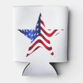 Gemusterte Stangen und Streifen Dosenkühler (Vorderseite)