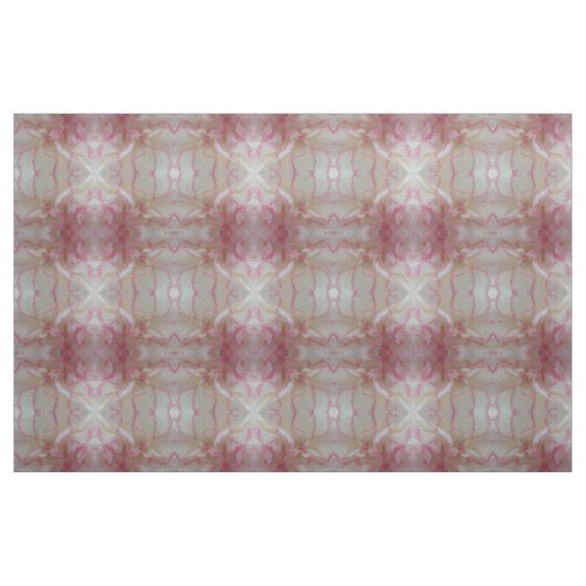 Gemusterte Stoffe in Weiß und Rosa (Fat Quarter (45,7 x 55,9 cm))