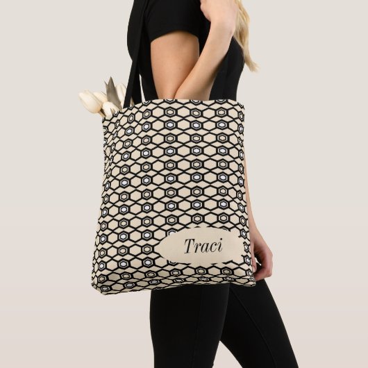 Gemusterte Tasche (Von Nahem)