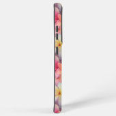 Gemusterte tropische Plumeria Frangipani Samsung Galaxy Hülle (Rechte Seite)