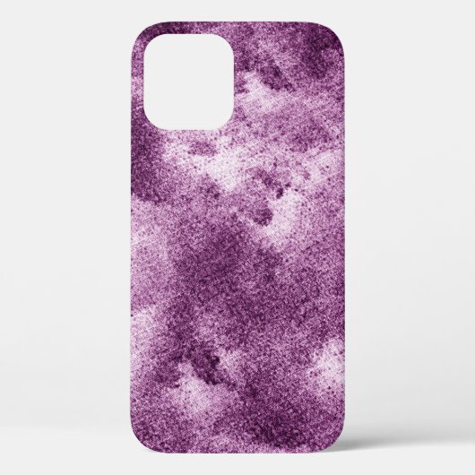 Gemusterte, violette, abstrakte, geschmückte, alte Case-Mate iPhone hülle (Rückseite)