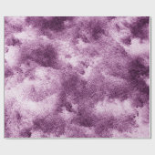 Gemusterte, violette, abstrakte, geschmückte, alte geschenkpapier (Flach)