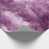 Gemusterte, violette, abstrakte, geschmückte, alte geschenkpapier (Ecke)